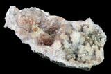 Quartz Crystal Geode Section - Morocco #136932-2
